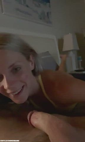 Amateur Big Dick Couple Hotwife Licking Real Couple Sucking Porn GIF by duromami