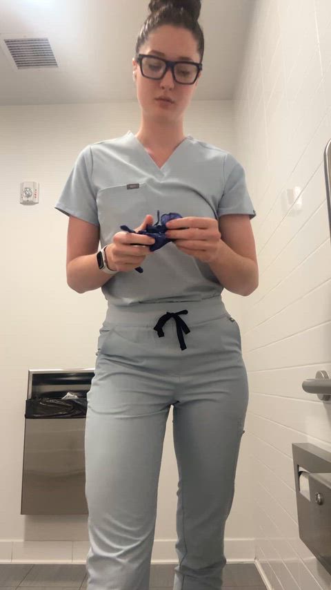 Fit nurse checking in