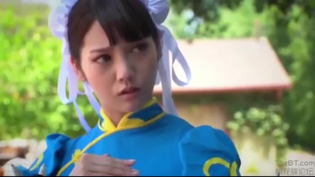 Street fighter in Japanese porn