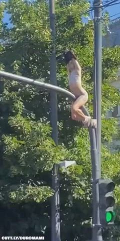 Amateur Argentinian Ass Exhibitionist Flashing Public Strip Striptease Twerking Porn GIF by duromami