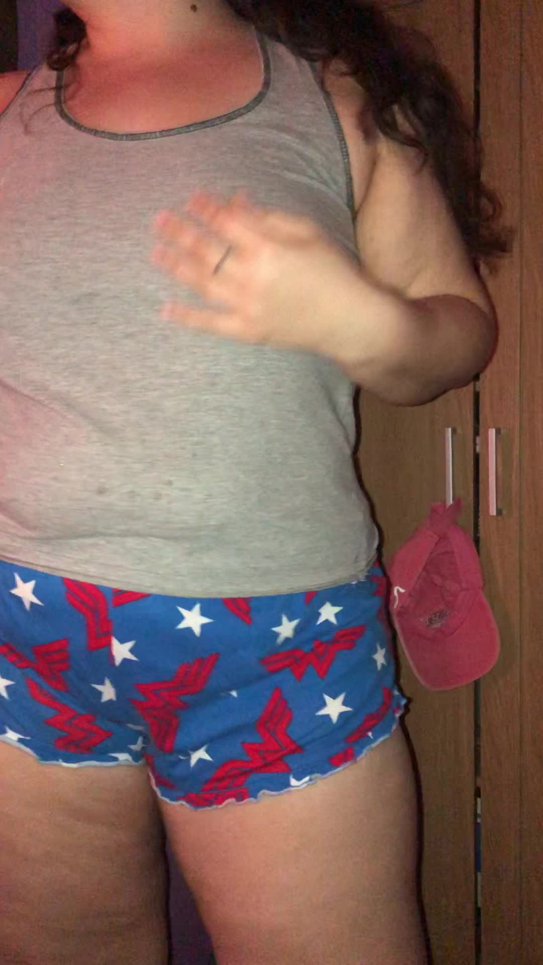 Stripping down before bed
