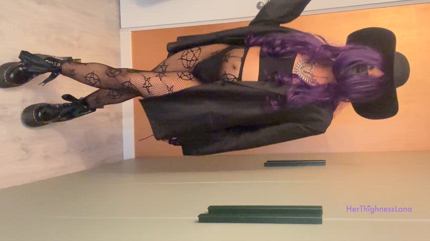 You belong under my platforms 💋