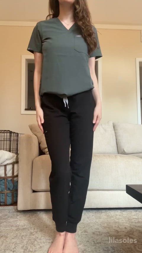 In case you wanted to see under your doctors scrubs...