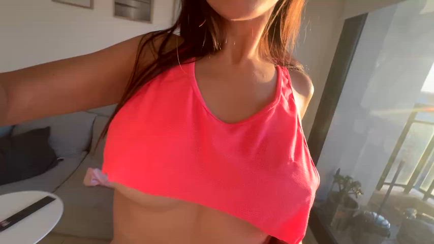 Do you like to see my breasts from above?
