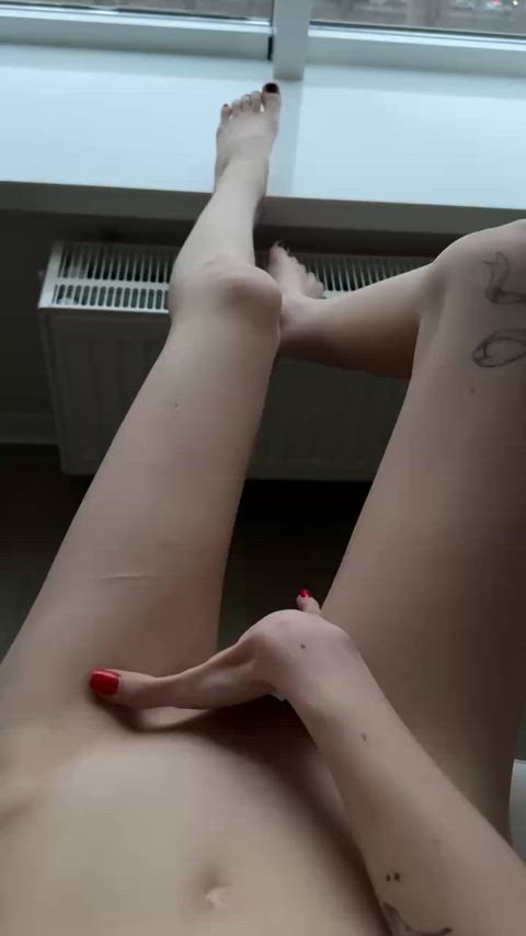 Isn’t my pussy looking cute from my pov?