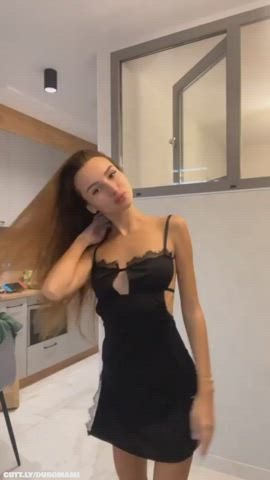 Ass Big Ass Cute NSFW Pretty Small Tits TikTok Tits Titty Drop Porn GIF by duromami
