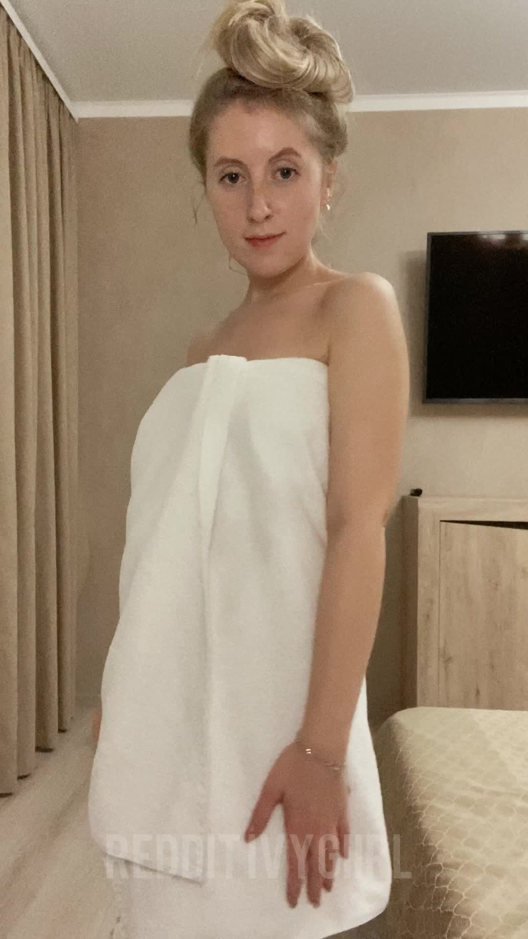 Breed me after shower