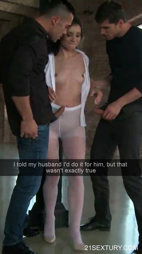 My husband arranged for me to fuck two guys and it changed me