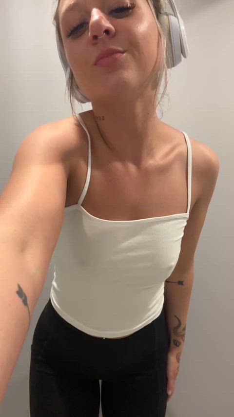 Just a blonde trying to behave but failing miserably