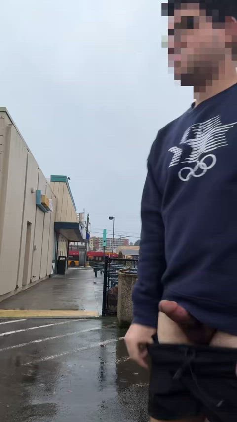 jerking in the rain