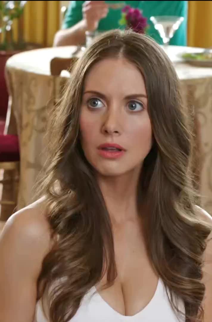 Alison Brie's cleavage