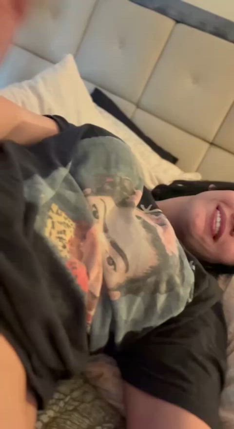 Everyone sees you as the tough guy… 😏😏I see the whimpering cocksucker you hide 😈😈.