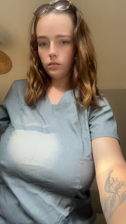 Bet nurse boobs could distract you from anything important today
