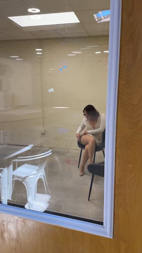 I keep them crossed so I don't pounce on you immediately