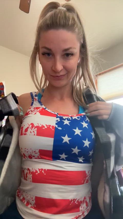 Titty tease