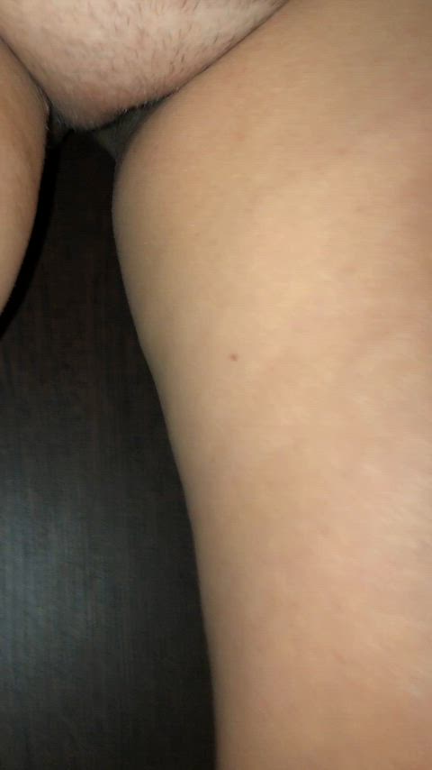 just before it went in