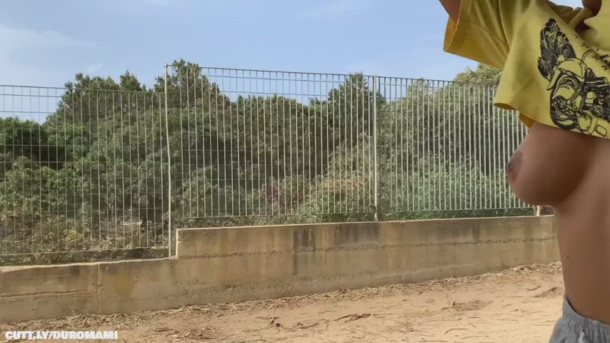Beach Boobs Compilation Exhibitionist Flashing Nudity Public Tits Topless Porn GIF by duromami