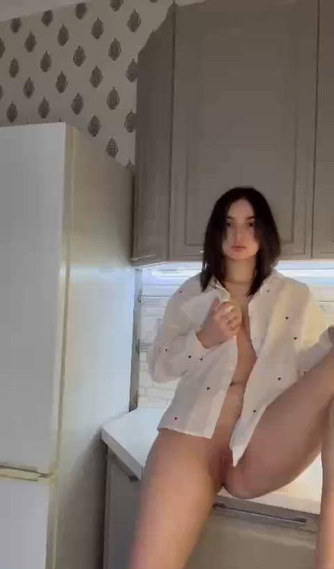 Amateur Celebrity Creampie Hotwife Lingerie Natural Tits OnlyFans POV Pornstar Sissy Porn GIF by sofamur