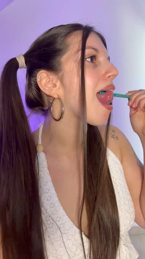 Want my pencil or would you prefer I lick something else? Tongue ready for whatever you choose