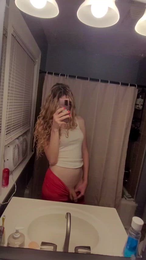 BWC Babe Big Dick Big Tits Blonde Cute Lesbian Petite Thick Trans Porn GIF by felicitydevereaux