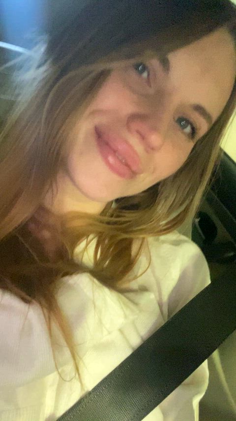 I'm blushing but revealing my boobs in traffic