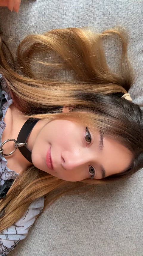 This leash makes me feel like such a slut