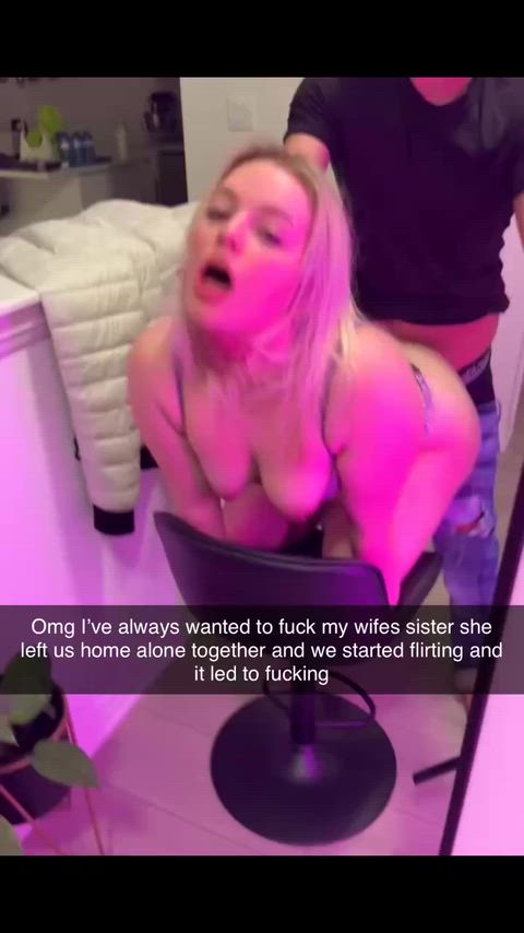 Cheating is fun when it’s with your wife’s sister