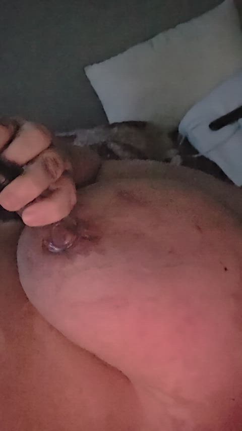 A little nipple play