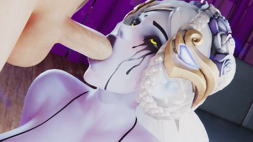 Widowmaker Throat Fuck (HentaiVR / GrandCupido) [Overwatch]