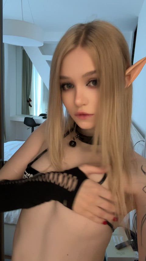 Would you jerk off to my cute Asian tits