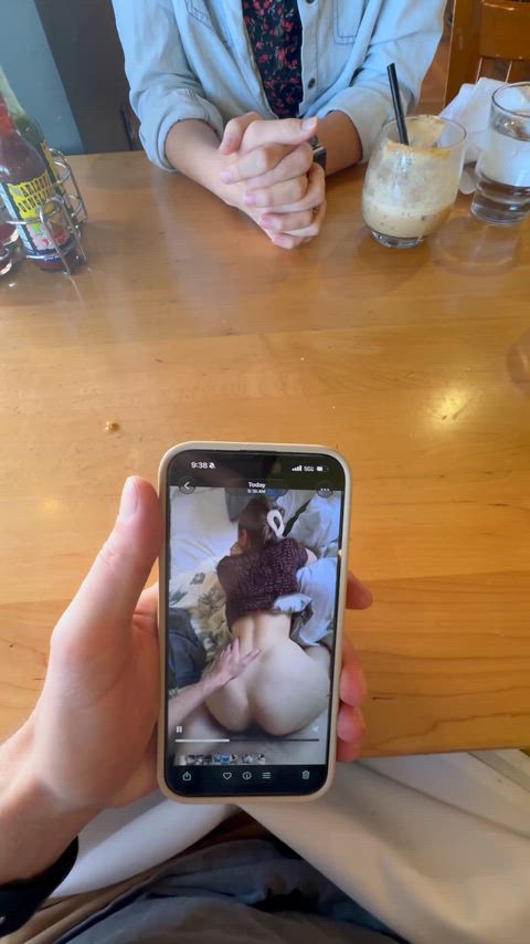 Always hit doggystyle before the meal :)