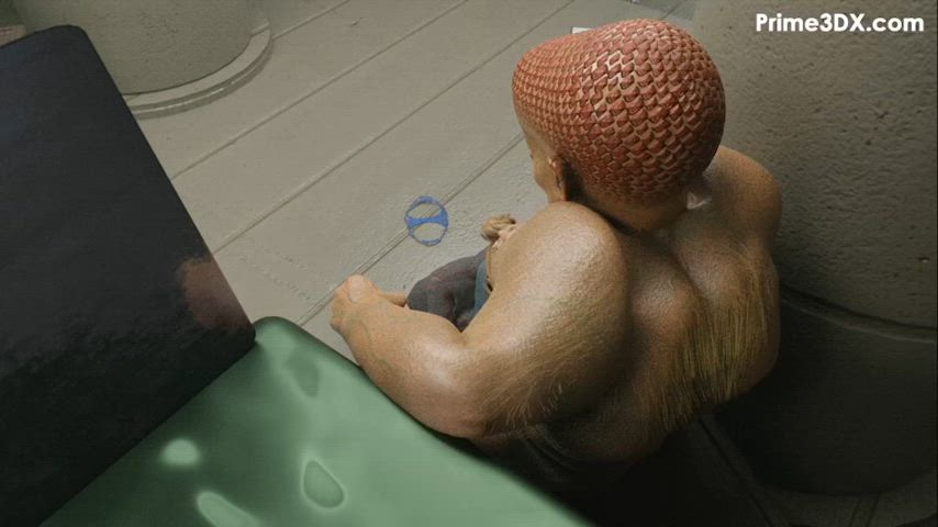 3D Animation Babe Blowjob Porn GIF by adultprime