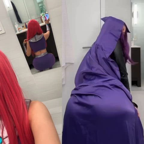 Starfire or Raven? (Caitbabyxo)