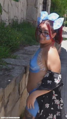 Amateur Argentinian Big Ass Exhibitionism Exhibitionist Flashing Public Porn GIF by duromami
