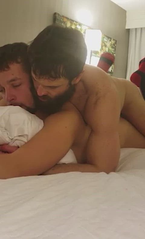 The colder the weather gets, the better it feels to bury under a fuzzy muscle daddy