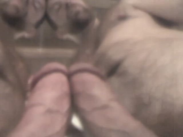 Here's a new 4K remaster of "Mirror play 2010" for your Throwback Tuesday exciting cock fun! see it all at onlyfans.com/hairyartist (40% off recurring subscription) & justfor.fans/hairyartist!