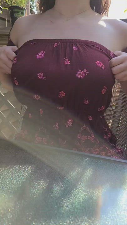 Big Tits Bouncing Tits Titty Drop Porn GIF by lamsinka89
