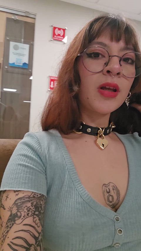 Found a cool hospital for flashing dares! [F]