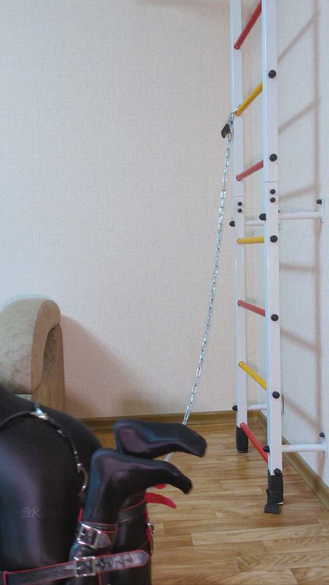 The things you end up doing just to feel something when you’re a locked puppy 🤭🐶🔒