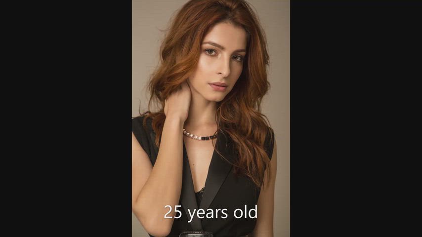 Brazilian Michelle Batista in a montage of sex scenes with a couple of old guys