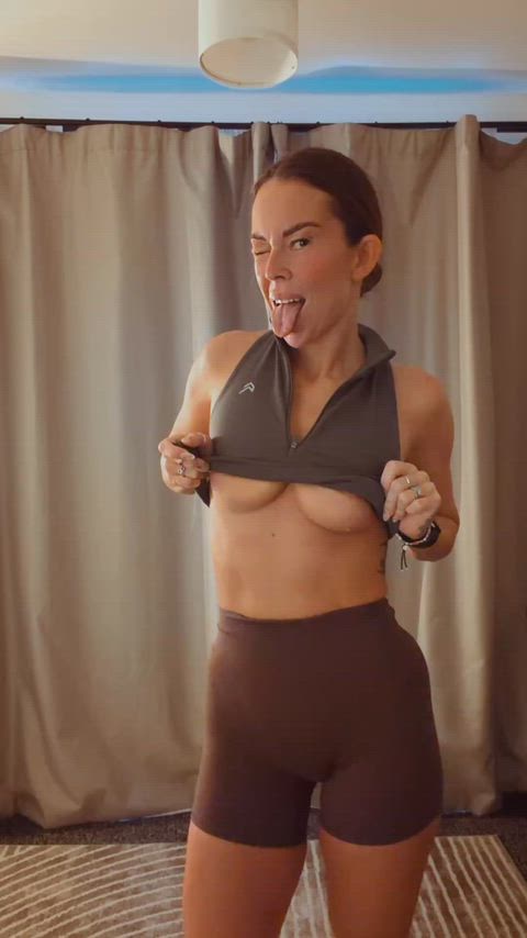 Naughty British boobs flash. [38]