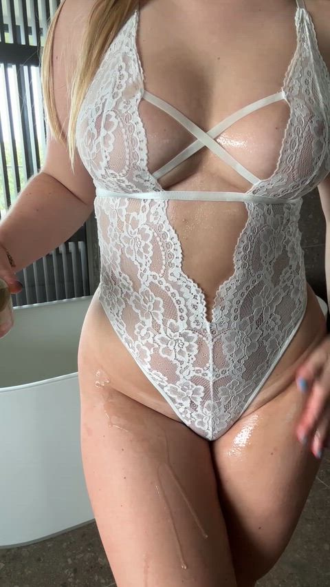 Bodysuit Oil Oiled Porn GIF by xisabelcortezx