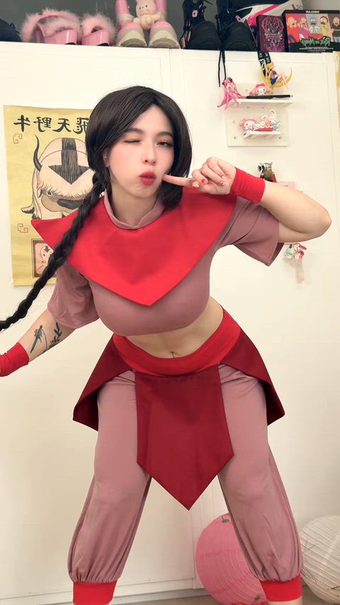 18 Years Old Amateur Boobs Booty Bubble Butt Cosplay Cute Petite Teen TikTok Porn GIF by cyberlycrush