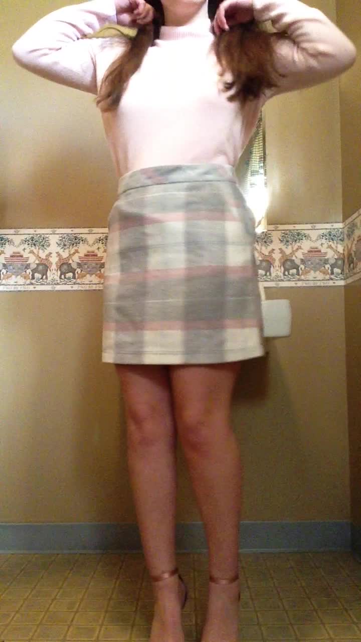 This weeks church outfit is very pink :)