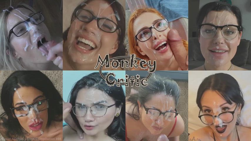 Compilation Cum Compilation Cumshot Facial Glasses Huge Load Porn GIF by monkeycritic