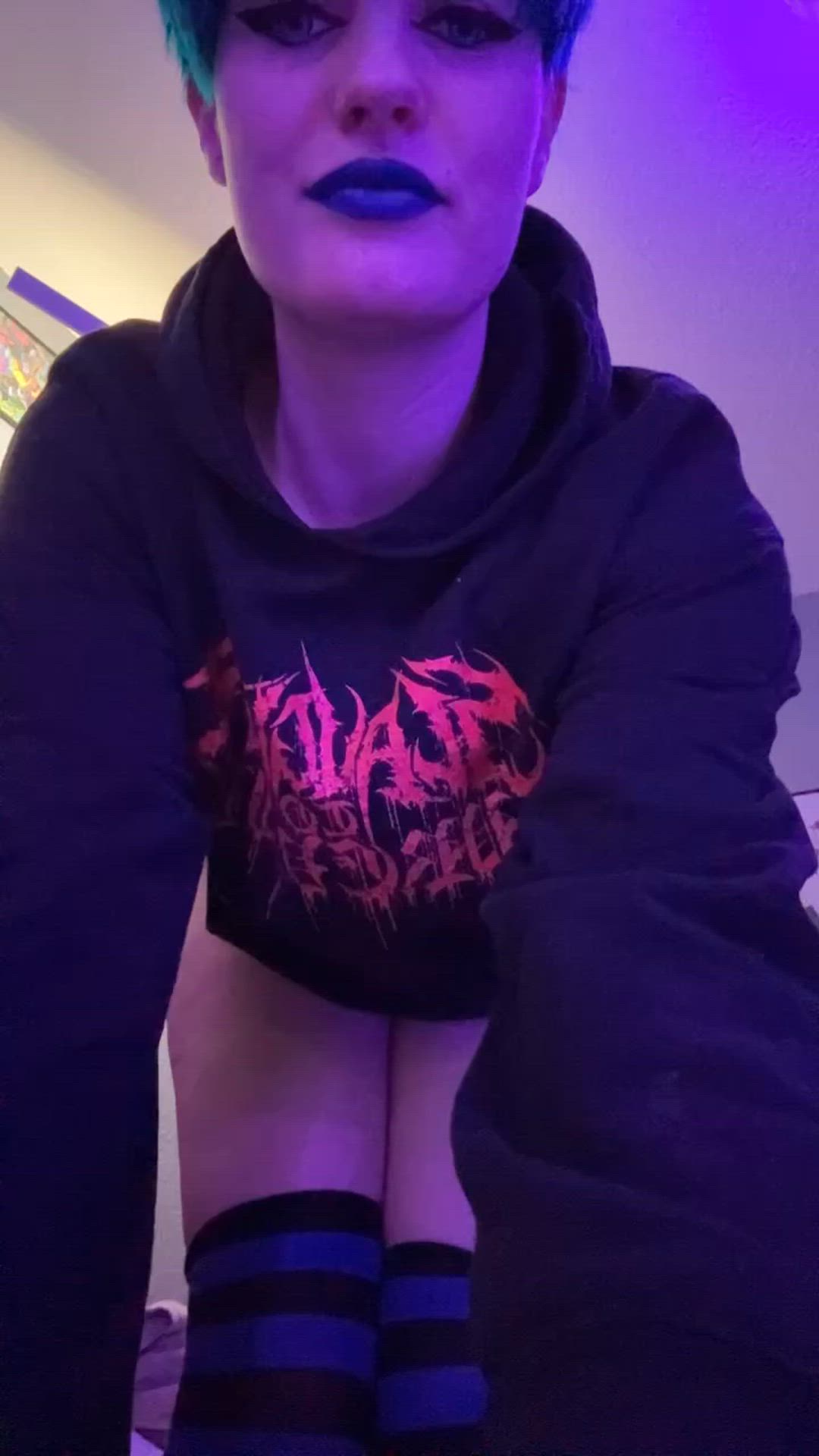Alt, Alternative, Big Tits, Goth, Natural Tits, Panties