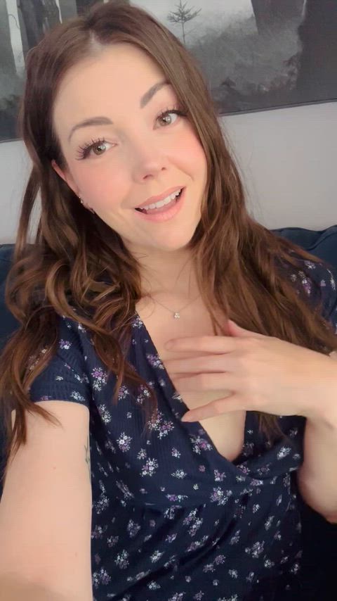 Some pretty little tits for you to suck on