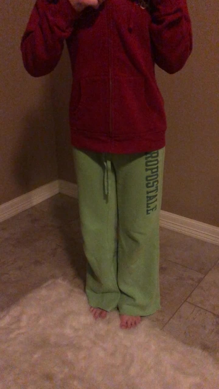 Sweatpants Surprise!