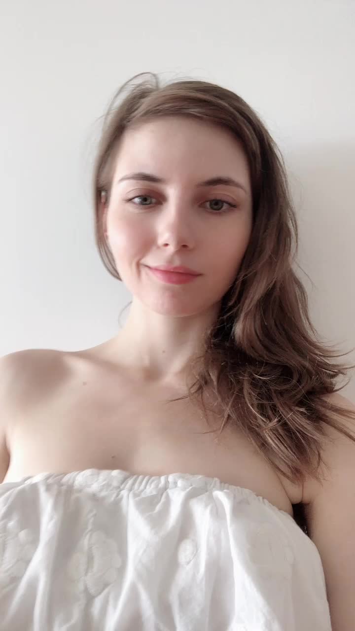 Cutie with a little titty drop