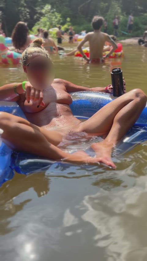 Why am I always the only one naked?